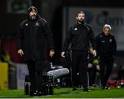 20 November 2020; Dundalk interim head coach Filippo Giovagnoli during the Extra.ie FAI Cup Quarter-Final match between Bohemians and Dundalk at Dalymount Park in Dublin. Photo by Ben McShane/Sportsfile