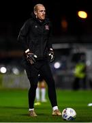 20 November 2020; Aaron McCarey of Dundalk ahead of the Extra.ie FAI Cup Quarter-Final match between Bohemians and Dundalk at Dalymount Park in Dublin. Photo by Ben McShane/Sportsfile