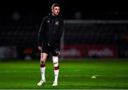 20 November 2020; Daniel Kelly of Dundalk ahead of the Extra.ie FAI Cup Quarter-Final match between Bohemians and Dundalk at Dalymount Park in Dublin. Photo by Ben McShane/Sportsfile