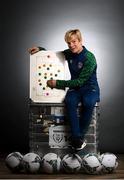 22 November 2020; Republic of Ireland manager Vera Pauw poses for a portrait at their team hotel in Castleknock Hotel, Dublin. Photo by Stephen McCarthy/Sportsfile