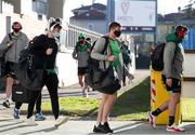 22 November 2020; Connacht players arrive ahead of the Guinness PRO14 match between Zebre and Connacht at Stadio Lanfranchi in Parma, Italy. Photo by Roberto Bregani/Sportsfile