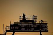 21 November 2020; General view of the scoreboard during the GAA Hurling All-Ireland Senior Championship Quarter-Final match between Clare and Waterford at Pairc Uí Chaoimh in Cork. Photo by Harry Murphy/Sportsfile