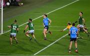 21 November 2020; Seán Bugler of Dublin scores his side's second goal during the Leinster GAA Football Senior Championship Final match between Dublin and Meath at Croke Park in Dublin. Photo by Ramsey Cardy/Sportsfile