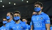21 November 2020; Michael Fitzsimons, right, and Eoin Murchan of Dublin following the Leinster GAA Football Senior Championship Final match between Dublin and Meath at Croke Park in Dublin. Photo by Ramsey Cardy/Sportsfile