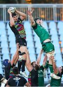 22 November 2020; Eoghan Masterson of Connacht gathers possession of a line-out against David Sisi of Zebre during the Guinness PRO14 match between Zebre and Connacht at Stadio Lanfranchi in Parma, Italy. Photo by Roberto Bregani/Sportsfile