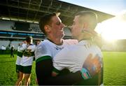 22 November 2020; Conor Sweeney, left, and Michael Quinlivan of Tipperary celebrate following the Munster GAA Football Senior Championship Final match between Cork and Tipperary at Páirc Uí Chaoimh in Cork. Photo by Eóin Noonan/Sportsfile