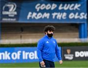 22 November 2020; Michael Milne of Leinster ahead of the Guinness PRO14 match between Leinster and Cardiff Blues at the RDS Arena in Dublin. Photo by Ramsey Cardy/Sportsfile