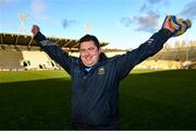 22 November 2020; A jubilant Tipperary manager David Power after the Munster GAA Football Senior Championship Final match between Cork and Tipperary at Páirc Uí Chaoimh in Cork. Photo by Ray McManus/Sportsfile