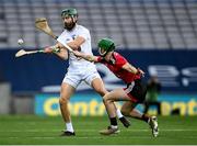22 November 2020; Paul Divilly of Kildare in action against Tim Prenter of Down during the Christy Ring Cup Final match between Down and Kildare at Croke Park in Dublin. Photo by Piaras Ó Mídheach/Sportsfile