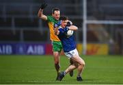 22 November 2020; Ciaran Brady of Cavan in action against Michael Murphy of Donegal during the Ulster GAA Football Senior Championship Final match between Cavan and Donegal at Athletic Grounds in Armagh. Photo by David Fitzgerald/Sportsfile