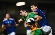 22 November 2020; Caolan McGonigle of Donegal in action against Gearoid McKiernan of Cavan during the Ulster GAA Football Senior Championship Final match between Cavan and Donegal at Athletic Grounds in Armagh. Photo by David Fitzgerald/Sportsfile