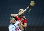 22 November 2020; Jack Sheridan of Kildare in action against Pearse Óg McCrickard of Down during the Christy Ring Cup Final match between Down and Kildare at Croke Park in Dublin. Photo by Piaras Ó Mídheach/Sportsfile