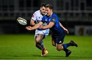 22 November 2020; Liam Turner of Leinster in action against Tomos Williams of Cardiff Blues during the Guinness PRO14 match between Leinster and Cardiff Blues at RDS Arena in Dublin. Photo by Brendan Moran/Sportsfile