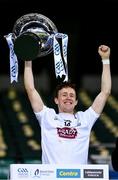 22 November 2020; Kildare captain Brian Byrne lifts the cup after the Christy Ring Cup Final match between Down and Kildare at Croke Park in Dublin. Photo by Piaras Ó Mídheach/Sportsfile