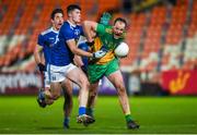 22 November 2020; Michael Murphy of Donegal in action against James Smith of Cavan and Killian Brady of Cavan during the Ulster GAA Football Senior Championship Final match between Cavan and Donegal at Athletic Grounds in Armagh. Photo by Philip Fitzpatrick/Sportsfile