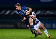 22 November 2020; Michael Silvester of Leinster is tackled by Tomos Williams of Cardiff Blues during the Guinness PRO14 match between Leinster and Cardiff Blues at the RDS Arena in Dublin. Photo by Ramsey Cardy/Sportsfile