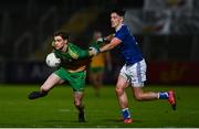 22 November 2020; Ciaran Thompson of Donegal in action against Gerard Smith of Cavan during the Ulster GAA Football Senior Championship Final match between Cavan and Donegal at Athletic Grounds in Armagh. Photo by David Fitzgerald/Sportsfile