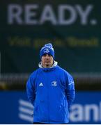 22 November 2020; Leinster Academy Manager Noel McNamara ahead of the Guinness PRO14 match between Leinster and Cardiff Blues at the RDS Arena in Dublin. Photo by Ramsey Cardy/Sportsfile
