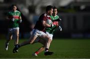 15 November 2020; Ian Burke of Galway during the Connacht GAA Football Senior Championship Final match between Galway and Mayo at Pearse Stadium in Galway. Photo by Ramsey Cardy/Sportsfile