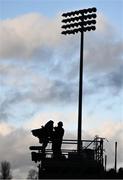 14 November 2020; A TV camera position during the Ulster GAA Football Senior Championship Semi-Final match between Donegal and Armagh at Kingspan Breffni in Cavan. Photo by Ramsey Cardy/Sportsfile
