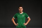 23 November 2020; Keeva Keenan poses for a portrait prior to a Republic of Ireland Women press conference at the Castleknock Hotel in Dublin. Photo by Stephen McCarthy/Sportsfile