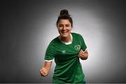 23 November 2020; Keeva Keenan poses for a portrait prior to a Republic of Ireland Women press conference at the Castleknock Hotel in Dublin. Photo by Stephen McCarthy/Sportsfile