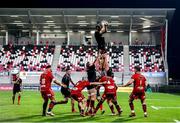 22 November 2020; Sean Reidy of Ulster during the Guinness PRO14 match between Ulster and Scarlets at Kingspan Stadium in Belfast. Photo by John Dickson/Sportsfile