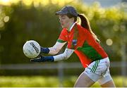 22 November 2020; Shauna Murphy of Fermanagh during the TG4 All-Ireland Junior Ladies Football Championship Semi-Final match between Fermanagh and Limerick at Coralstown-Kinnegad GAA in Kinnegad, Westmeath. Photo by Harry Murphy/Sportsfile