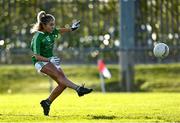 22 November 2020; Katie Heelan of Limerick during the TG4 All-Ireland Junior Ladies Football Championship Semi-Final match between Fermanagh and Limerick at Coralstown-Kinnegad GAA in Kinnegad, Westmeath. Photo by Harry Murphy/Sportsfile