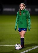 23 November 2020; Ellen Molloy during a Republic of Ireland Women training session at the FAI National Training Centre in Abbotstown, Dublin. Photo by Stephen McCarthy/Sportsfile