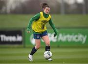 24 November 2020; Emily Whelan during a Republic of Ireland Women training session at the FAI National Training Centre in Abbotstown, Dublin. Photo by Stephen McCarthy/Sportsfile
