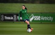 24 November 2020; Jessica Ziu during a Republic of Ireland Women training session at the FAI National Training Centre in Abbotstown, Dublin. Photo by Stephen McCarthy/Sportsfile