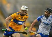 21 November 2020; Ryan Taylor of Clare in action against Ian Kenny of Waterford during the GAA Hurling All-Ireland Senior Championship Quarter-Final match between Clare and Waterford at Pairc Uí Chaoimh in Cork. Photo by Eóin Noonan/Sportsfile