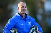 25 November 2020; Senior coach Stuart Lancaster during Leinster Rugby squad training at UCD in Dublin. Photo by Ramsey Cardy/Sportsfile