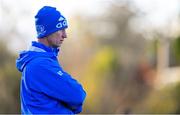 25 November 2020; Head coach Leo Cullen during Leinster Rugby squad training at UCD in Dublin. Photo by Ramsey Cardy/Sportsfile
