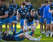 25 November 2020; Dan Leavy during Leinster Rugby squad training at UCD in Dublin. Photo by Ramsey Cardy/Sportsfile