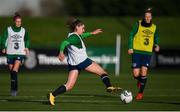 25 November 2020; Leanne Kiernan during a Republic of Ireland Women training session at the FAI National Training Centre in Abbotstown, Dublin. Photo by Stephen McCarthy/Sportsfile