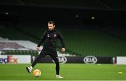 25 November 2020; Stefan Colovic during a Dundalk press conference at Aviva Stadium in Dublin. Photo by Ben McShane/Sportsfile