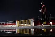 25 November 2020; Adam Hammill of Derry City arrives prior to the Extra.ie FAI Cup Quarter-Final match between Sligo Rovers and Derry City at The Showgrounds in Sligo. Photo by Harry Murphy/Sportsfile