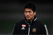 25 November 2020; Koya Kitagawa during a SK Rapid Wien training session at Aviva Stadium in Dublin. Photo by Ben McShane/Sportsfile