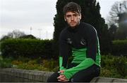 26 November 2020; Dylan Watts poses for a portrait during a Shamrock Rovers media conference at Roadstone Group Sports Club in Dublin. Photo by Sam Barnes/Sportsfile