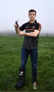 26 November 2020; Clare hurler Tony Kelly is pictured with the PwC GAA / GPA Player of the Month in Hurling for November award at Ballyea GAA Club in Ennis, Co. Clare. Photo by Harry Murphy/Sportsfile