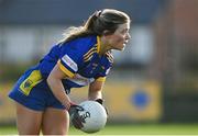 22 November 2020; Emily Mulhall of Wicklow during the TG4 All-Ireland Junior Ladies Football Championship Semi-Final match between Antrim and Wicklow at Donaghmore/Ashbourne GAA in Ashbourne, Meath. Photo by Sam Barnes/Sportsfile