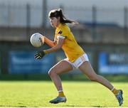 22 November 2020; Aoife Taggart of Antrim during the TG4 All-Ireland Junior Ladies Football Championship Semi-Final match between Antrim and Wicklow at Donaghmore/Ashbourne GAA in Ashbourne, Meath. Photo by Sam Barnes/Sportsfile