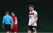 26 November 2020; Andy Boyle of Dundalk reacts after his side concede their third goal during the UEFA Europa League Group B match between Dundalk and SK Rapid Wien at Aviva Stadium in Dublin. Photo by Eóin Noonan/Sportsfile