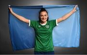 27 November 2020; Republic of Ireland's Jessica Ziu, from Dublin, poses during a Republic of Ireland Women portrait session at the Castleknock Hotel in Dublin. Photo by Stephen McCarthy/Sportsfile