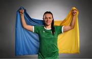 27 November 2020; Republic of Ireland's Aine O'Gorman, from Wicklow, poses during a Republic of Ireland Women portrait session at the Castleknock Hotel in Dublin. Photo by Stephen McCarthy/Sportsfile