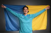 27 November 2020; Republic of Ireland's Marie Hourihan, whose mother Marion hails from Roscommon, poses during a Republic of Ireland Women portrait session at the Castleknock Hotel in Dublin. Photo by Stephen McCarthy/Sportsfile