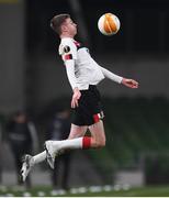 26 November 2020; Daniel Kelly of Dundalk during the UEFA Europa League Group B match between Dundalk and SK Rapid Wien at Aviva Stadium in Dublin. Photo by Ben McShane/Sportsfile