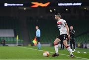 26 November 2020; Michael Duffy of Dundalk during the UEFA Europa League Group B match between Dundalk and SK Rapid Wien at Aviva Stadium in Dublin. Photo by Eóin Noonan/Sportsfile
